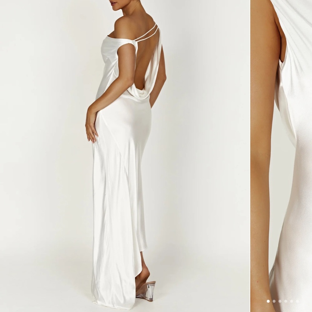 Meshki asymmetrical dress